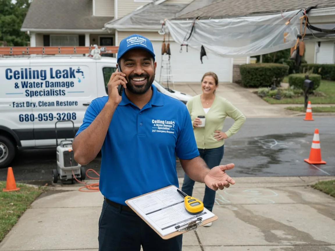 Ceiling Leak Cleanup Church Hill, TN FAQs